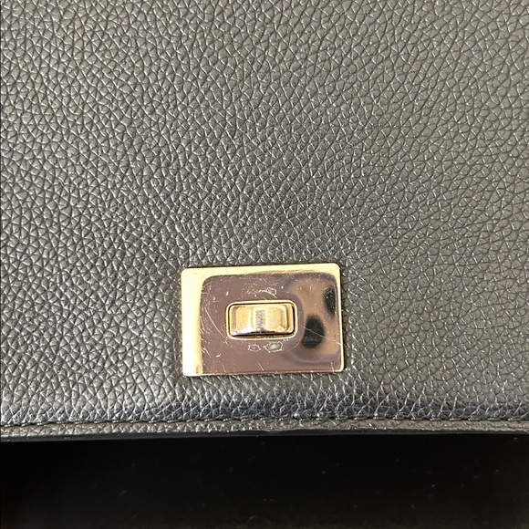 Kate Spade Serrano Place Pearl Maisie Crossbody Black Pebble Leather Pearl Studs - Picture 13 of 17